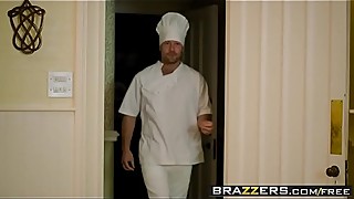 Brazzers - Real Wife Stories - The Caterer scene starring Amber Deen and Freddy Flavas