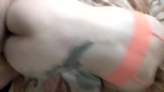 Cheating wife getting fucked in a motel